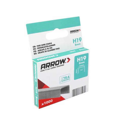  H19 8 mm, acier, 1000 p.